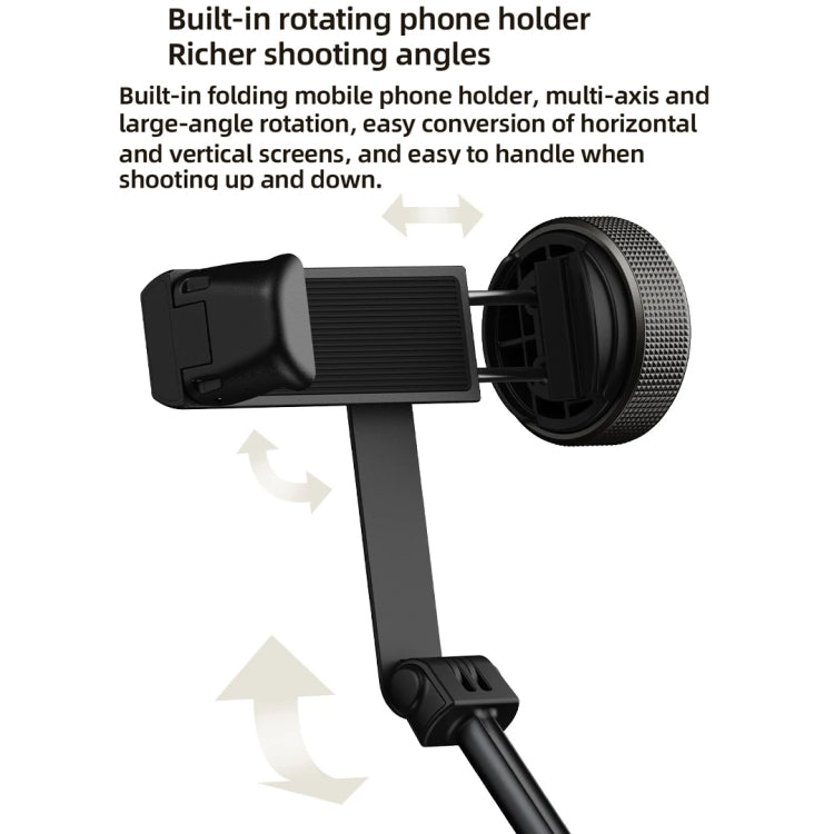 Xiaomi XMBJZPG01YM Zoom Floor Standing Bluetooth Stand Selfie Stick - Selfie Sticks by Xiaomi | Online Shopping UK | buy2fix