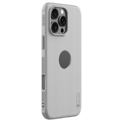 For iPhone 16 Pro NILLKIN Frosted Shield Pro PC + TPU Phone Case(Grey) - iPhone 16 Pro Cases by NILLKIN | Online Shopping UK | buy2fix