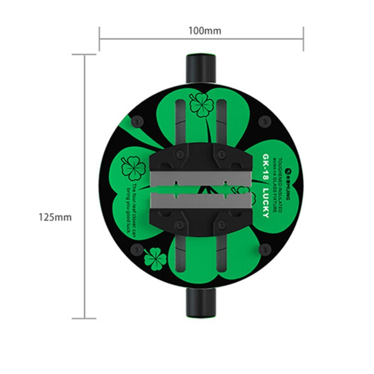 Mijing GK18 Orbicular Universal Toughened Insulated Glass Motherboard Repair Fixture - Repair Fixture by MIJING | Online Shopping UK | buy2fix