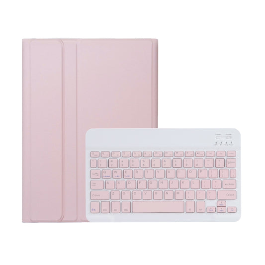 For Xiaomi Pad 7 / 7 Pro 11.2 inch A0N13 Ultra-thin Detachable Bluetooth Keyboard Leather Tablet Case(Pink White) - Others Keyboard by buy2fix | Online Shopping UK | buy2fix