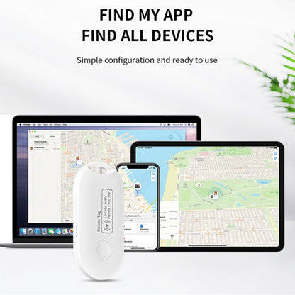 F1 Global Location Tracker Anti-lost Device(White) - Personal Tracker by buy2fix | Online Shopping UK | buy2fix