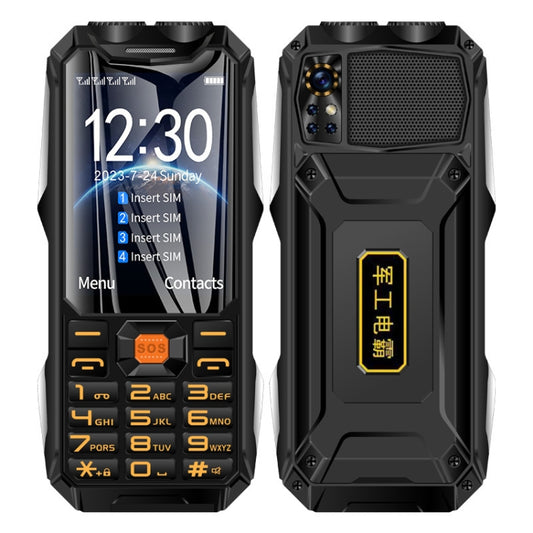 Q9-1 4G Elder Keypad Rugged Phone, 3.5 inch, 4500mAh, 21 Keys, SOS, FM, Network: 4G, Dual SIM(Black) - Others by buy2fix | Online Shopping UK | buy2fix