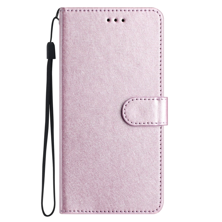 For Samsung Galaxy S25 Ultra 5G Silk Texture Horizontal Flip Leather Phone Case(Rose Pink) - Galaxy S25 Ultra 5G Cases by buy2fix | Online Shopping UK | buy2fix