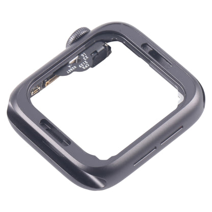 For Apple Watch SE 2020 44MM GPS Aluminium Alloy Middle Frame Bezel Plate with Crown Spin Axis Flex Cable(Grey) - Middle Frame by buy2fix | Online Shopping UK | buy2fix