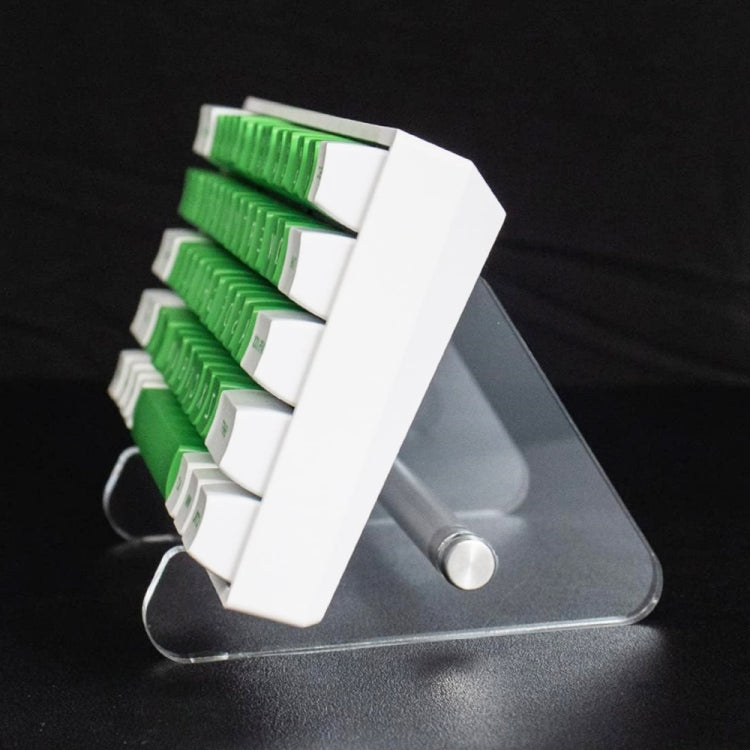 YX003-1 Single Layer Transparent Acrylic Detachable Keyboard Stand - Shelf & Hooks by buy2fix | Online Shopping UK | buy2fix