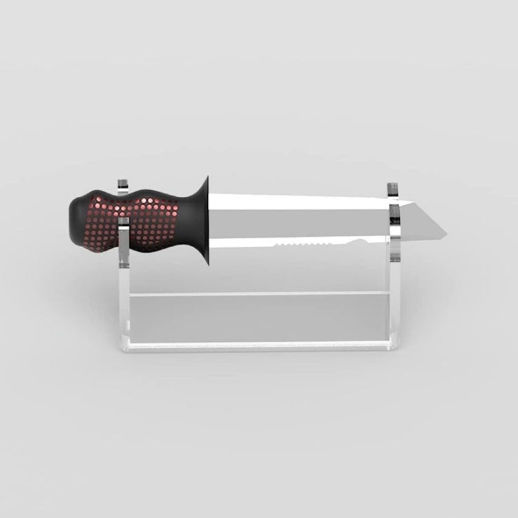 YX021-1 Acrylic Swiss Army Knife Display Knife Holder, Size: 15.7x5x5cm - Shelf & Hooks by buy2fix | Online Shopping UK | buy2fix