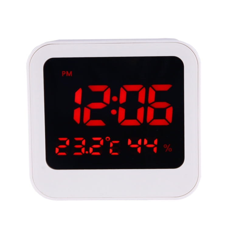 Desk Table Digital Backlight LED Alarm Clock with Time & Date & Temperature & Humidity Display - Alarm Clocks by buy2fix | Online Shopping UK | buy2fix