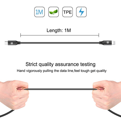 HAWEEL 1m USB-C / Type-C to 8 Pin OTG Sync Data / Charging Cable - Normal Style Cable by buy2fix | Online Shopping UK | buy2fix