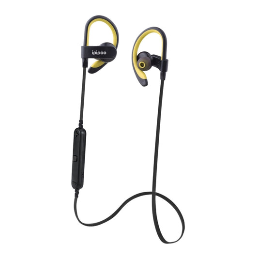 ipipoo iL98BL Ear-hung Bluetooth Headset(Yellow) - Neck-mounted Earphone by ipipoo | Online Shopping UK | buy2fix
