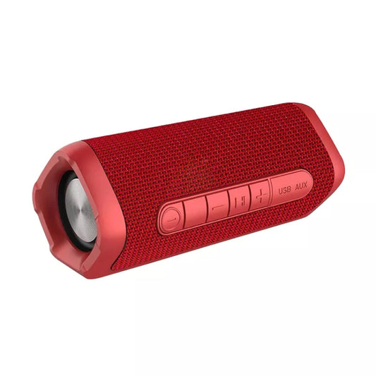 EBS-605 Outdoor Portable Fabric Waterproof Wireless Bluetooth Subwoofer Speaker(Red) - Waterproof Speaker by buy2fix | Online Shopping UK | buy2fix