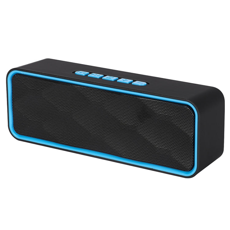 SC211 Pro Outdoor Multi-function Card Wireless Bluetooth Speaker Standard Edition (Blue) - Desktop Speaker by buy2fix | Online Shopping UK | buy2fix