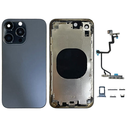 Back Cover with Appearance Imitation of iP15 Pro for iPhone XR(Blue) - Back Cover by buy2fix | Online Shopping UK | buy2fix