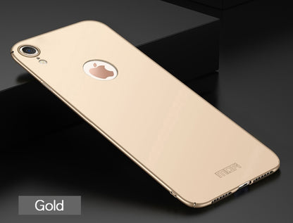 For iPhone XR MOFI Frosted PC Ultra-thin Full Coverage Case (Gold) - More iPhone Cases by MOFI | Online Shopping UK | buy2fix