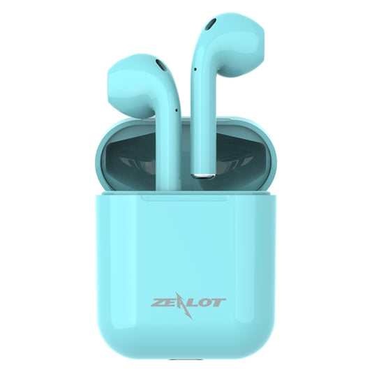 ZEALOT H20 TWS Bluetooth 5.0 Touch Wireless Bluetooth Earphone with Magnetic Charging Box, Support Stereo Call & Display Power in Real Time (Blue) - TWS Earphone by ZEALOT | Online Shopping UK | buy2fix