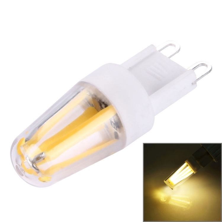 2W Filament Light Bulb , G9 PC Material Dimmable 4 LED for Halls, AC 220-240V(Warm White) - LED Blubs & Tubes by buy2fix | Online Shopping UK | buy2fix