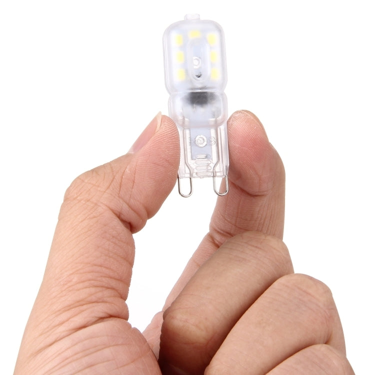 G9 2.5W 200LM 14 LEDs SMD 2835 Transparent Cover Corn Light, AC 110V (White Light) - LED Blubs & Tubes by buy2fix | Online Shopping UK | buy2fix