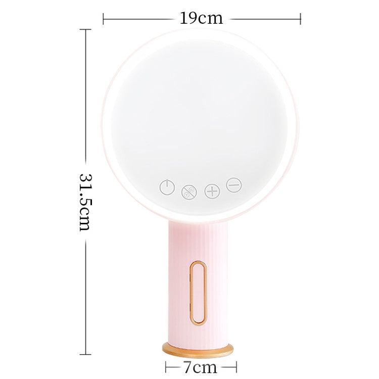 Smart LED Desktop Makeup Mirror with Fill Light, Three Light Colors (Pink) - Mirror by buy2fix | Online Shopping UK | buy2fix