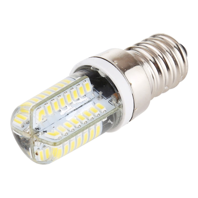 E14 SMD 3014 64 LEDs Dimmable LED Corn Light, AC 220V (White Light) - LED Blubs & Tubes by buy2fix | Online Shopping UK | buy2fix