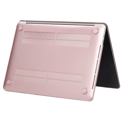 For 2016 New Macbook Pro 13.3 inch A1706 & A1708 Laptop PC + Metal Oil Surface Protective Case (Rose Gold) - MacBook Pro Cases by buy2fix | Online Shopping UK | buy2fix