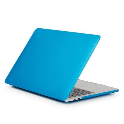 ENKAY Hat-Prince 2 in 1 Frosted Hard Shell Plastic Protective Case + US Version Ultra-thin TPU Keyboard Protector Cover for 2016 New MacBook Pro 13.3 inch without Touchbar (A1708)(Blue) - MacBook Pro Cases by ENKAY | Online Shopping UK | buy2fix