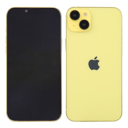 For iPhone 14 Plus Black Screen Non-Working Fake Dummy Display Model (Yellow) - For iPhone & iPad by buy2fix | Online Shopping UK | buy2fix