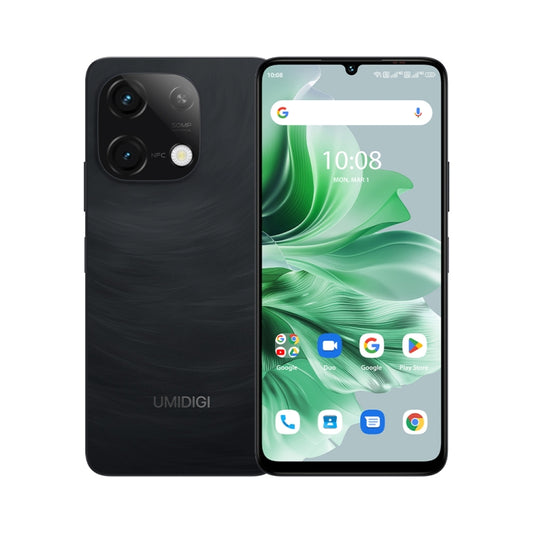 UMIDIGI G9C, 6GB+128GB, Face ID & Side Fingerprint Identification, 6.75 inch Android 14 MediaTek Helio G36 Octa Core, Network: 4G (Galaxy Black) - UMIDIGI by UMIDIGI | Online Shopping UK | buy2fix