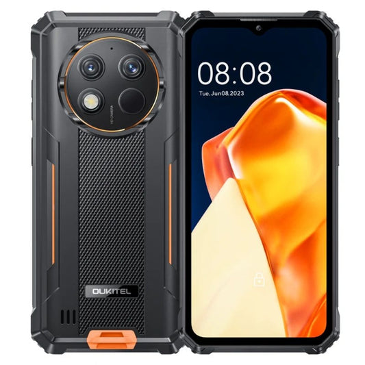 Oukitel G1 Rugged Phone, 6GB+256GB, Fingerprint Identification, 6.52 inch Android 14 T606 Octa Core, NFC, OTG, Network: 4G (Orange) - Other by OUKITEL | Online Shopping UK | buy2fix