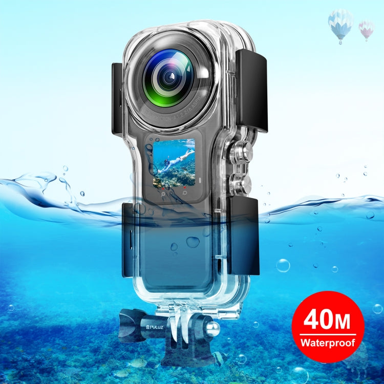 For Insta360 One RS 1-Inch 360 Edition PULUZ 40m Underwater Waterproof Housing Case - Case & Bags by PULUZ | Online Shopping UK | buy2fix