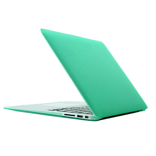 For MacBook Air 13.3 inch A1466 2012-2017 / A1369 2010-2012 Laptop Frosted Hard Plastic Protective Case(Green) - MacBook Air Cases by buy2fix | Online Shopping UK | buy2fix