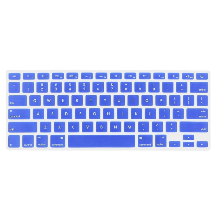 ENKAY for MacBook Pro Retina 15.4 inch (US Version) / A1398 4 in 1 Frosted Hard Shell Plastic Protective Case with Screen Protector & Keyboard Guard & Anti-dust Plugs(Dark Blue) - MacBook Pro Cases by ENKAY | Online Shopping UK | buy2fix