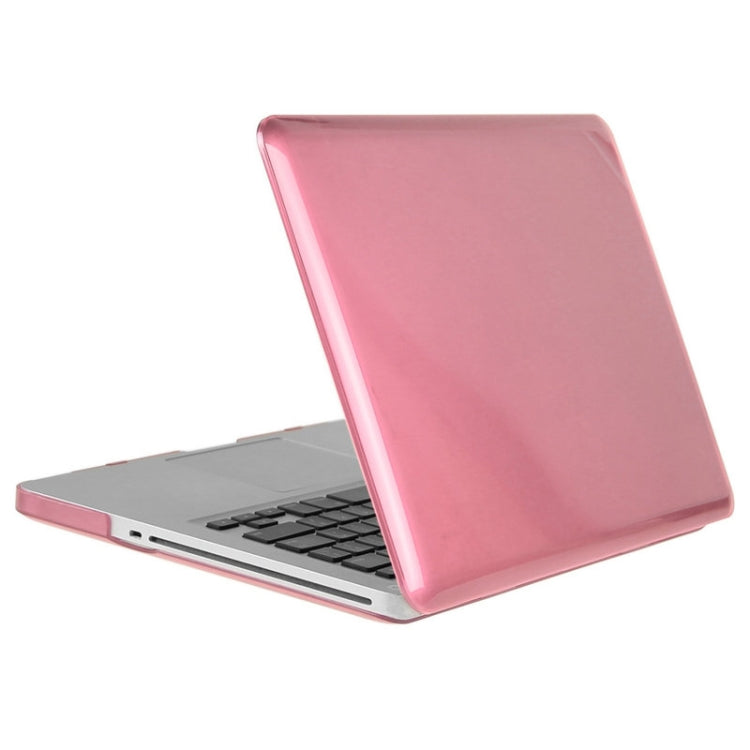 ENKAY for Macbook Pro 13.3 inch (US Version) / A1278 Hat-Prince 3 in 1 Crystal Hard Shell Plastic Protective Case with Keyboard Guard & Port Dust Plug(Pink) - MacBook Pro Cases by ENKAY | Online Shopping UK | buy2fix