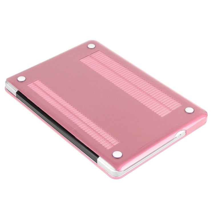 ENKAY for Macbook Pro 13.3 inch (US Version) / A1278 Hat-Prince 3 in 1 Crystal Hard Shell Plastic Protective Case with Keyboard Guard & Port Dust Plug(Pink) - MacBook Pro Cases by ENKAY | Online Shopping UK | buy2fix