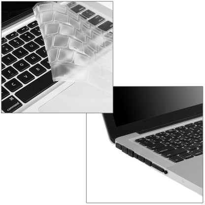 ENKAY for Macbook Pro 15.4 inch (US Version) / A1286 Hat-Prince 3 in 1 Frosted Hard Shell Plastic Protective Case with Keyboard Guard & Port Dust Plug(Grey) - MacBook Pro Cases by ENKAY | Online Shopping UK | buy2fix