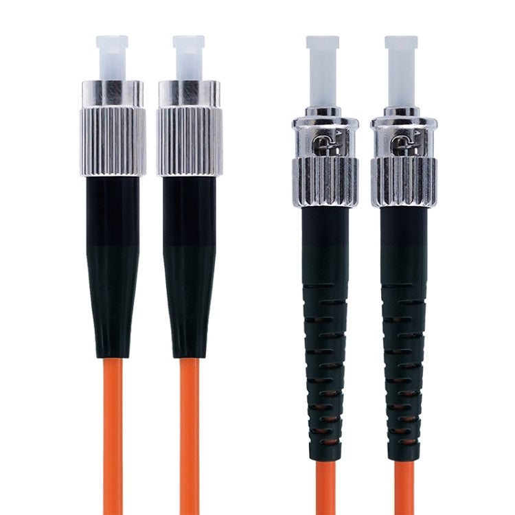 FC-ST Dual-Core Multi Mode Fiber Optic Jumper,Length: 3m - Fiber Optic Jumper by buy2fix | Online Shopping UK | buy2fix