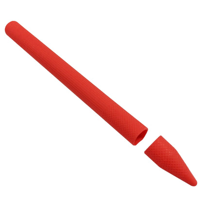 Stylus Pen Silica Gel Protective Case for Microsoft Surface Pro 5 / 6 (Red) - Pencil Accessories by buy2fix | Online Shopping UK | buy2fix