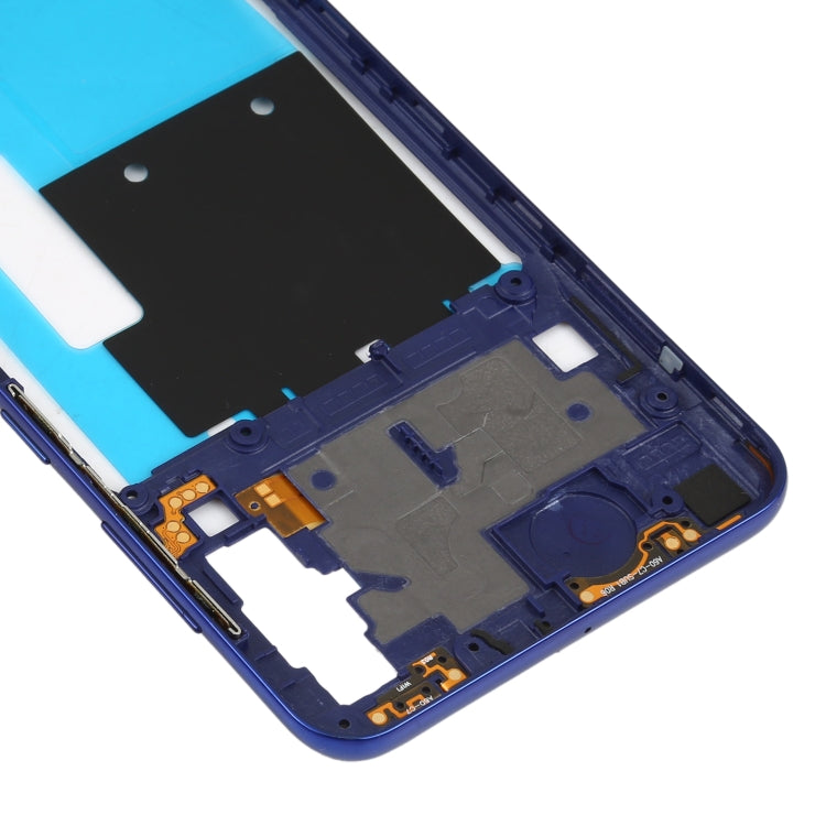 For Samsung Galaxy A60  Middle Frame Bezel Plate (Blue) - Galaxy A Series Parts by buy2fix | Online Shopping UK | buy2fix