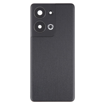 For OPPO Reno9 Pro+ Original Battery Back Cover with Camera Lens Cover(Black) - Back Cover by buy2fix | Online Shopping UK | buy2fix
