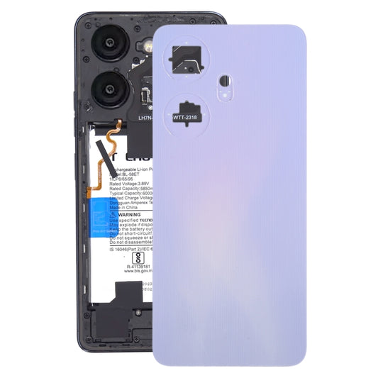 For itel P55+ Original Battery Back Cover(Purple) -  by buy2fix | Online Shopping UK | buy2fix