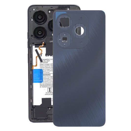 For itel P55 Original Battery Back Cover(Black) -  by buy2fix | Online Shopping UK | buy2fix