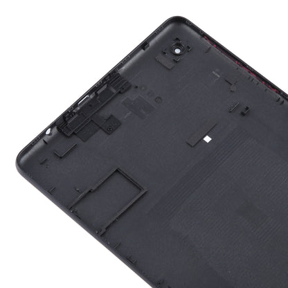 For TCL Tab 8 4G Original Battery Back Cover(Black) - For TCL by buy2fix | Online Shopping UK | buy2fix