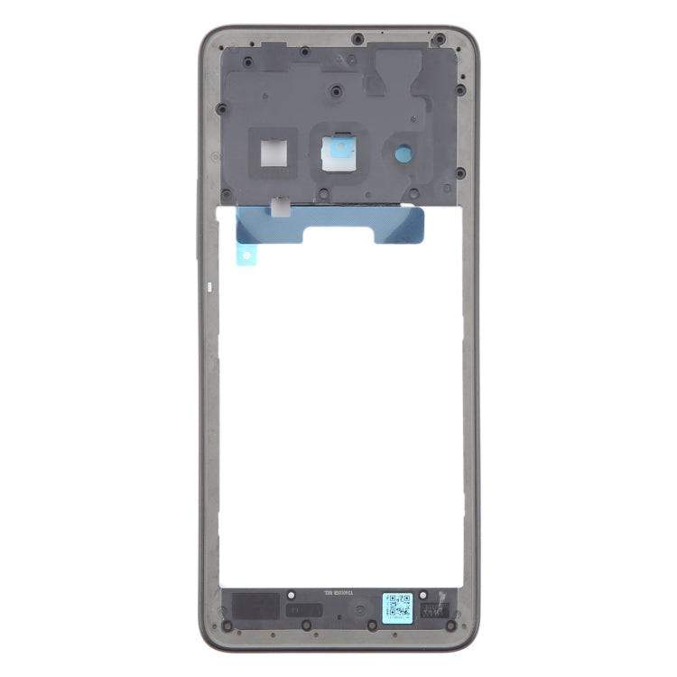 For Xiaomi Redmi A3 Original Middle Frame Bezel Plate (Black) - Frame Bezel Plate by buy2fix | Online Shopping UK | buy2fix