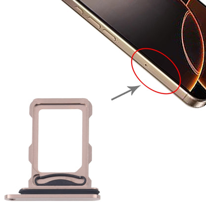 For iPhone 16 Pro SIM + SIM Card Tray (Gold) -  by buy2fix | Online Shopping UK | buy2fix