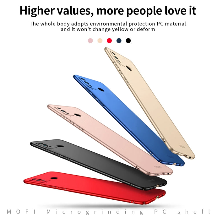 For Huawei Honor Play 4T MOFI Frosted PC Ultra-thin Hard Case(Red) - Honor Cases by MOFI | Online Shopping UK | buy2fix