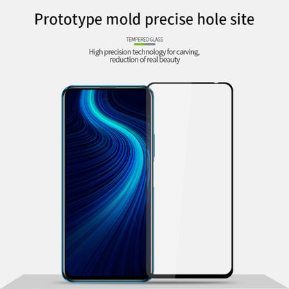 For Huawei Honor X10 PINWUYO 9H 2.5D Full Screen Tempered Glass Film(Black) - Honor Tempered Glass by PINWUYO | Online Shopping UK | buy2fix