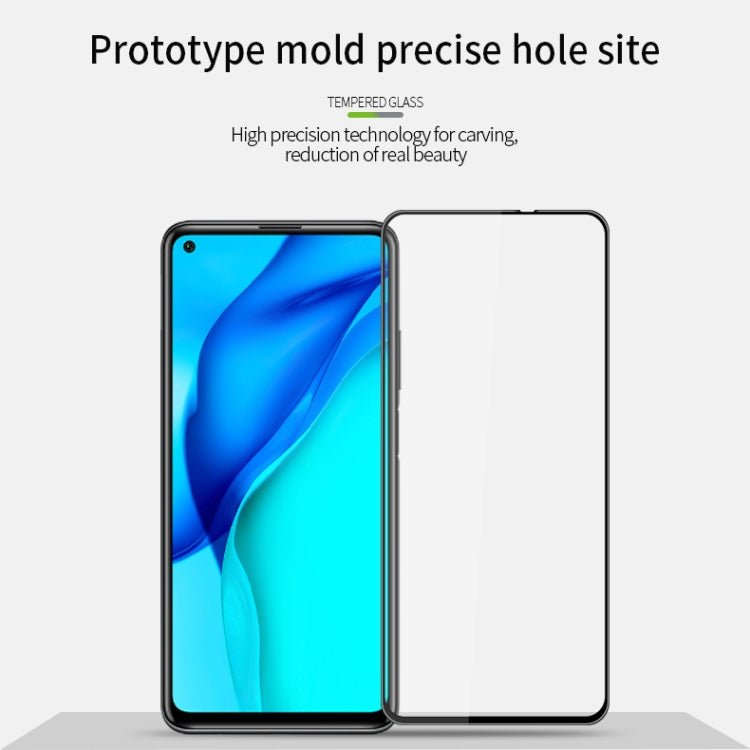 For Huawei Maimang 9 / Mate 40 Lite MOFI 9H 3D Explosion-proof Curved Screen Tempered Glass Film(Black) - Huawei Tempered Glass by MOFI | Online Shopping UK | buy2fix