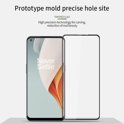 For OnePlus Nord N100 MOFI 9H 3D Explosion-proof Curved Screen Tempered Glass Film - OnePlus Tempered Glass by MOFI | Online Shopping UK | buy2fix