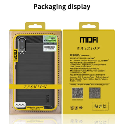 For Samsung Galaxy M31/ F41/ M21s/ M31 Prime MOFI Gentleness Series Brushed Texture Carbon Fiber Soft TPU Case(Black) - Galaxy Phone Cases by MOFI | Online Shopping UK | buy2fix