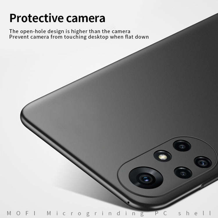 For Huawei Nova 8 Pro MOFI Frosted PC Ultra-thin Hard Case(Black) - Huawei Cases by MOFI | Online Shopping UK | buy2fix