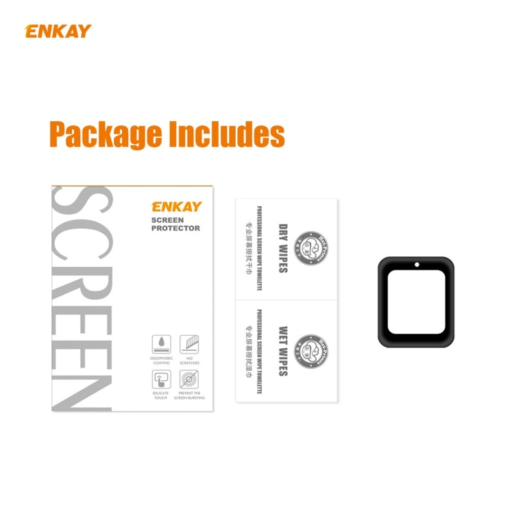 For Redmi Watch ENKAY Hat-Prince 3D Full Screen Soft PC Edge + PMMA HD Screen Protector Film - Screen Protector by ENKAY | Online Shopping UK | buy2fix