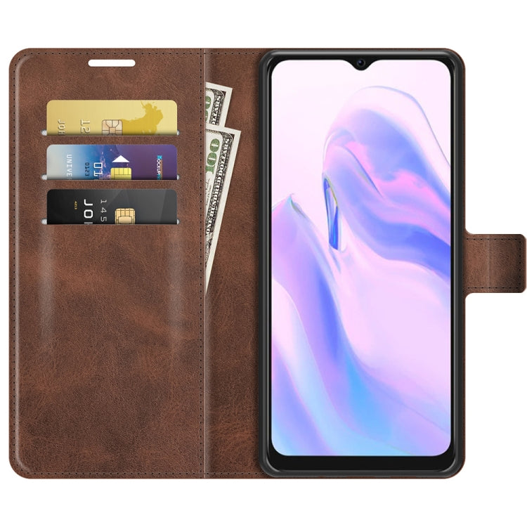 For Blackview A70 Retro Calf Pattern Buckle Horizontal Flip Leather Case with Holder & Card Slots & Wallet(Dark Brown) - More Brand by buy2fix | Online Shopping UK | buy2fix